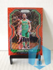 2020-21 Panini Prizm Red Wave Prizm SP #122 Kemba Walker Boston Celtics